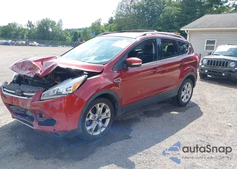 2014 Ford Escape Titanium from USA, damaged, VIN 1FMCU0J90EUD64977
